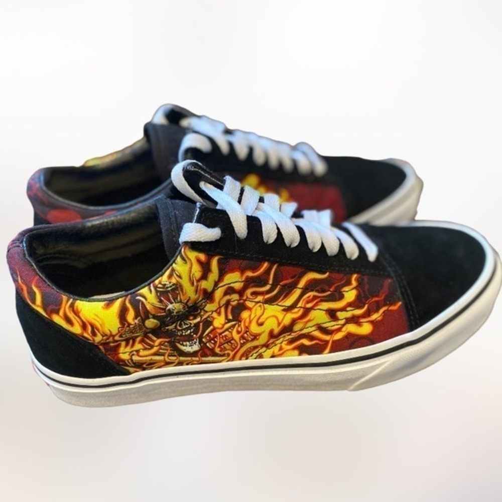 Vans Old Skool Samurai Rising Black Sneaker Skate Shoe - Picture 5 of 10